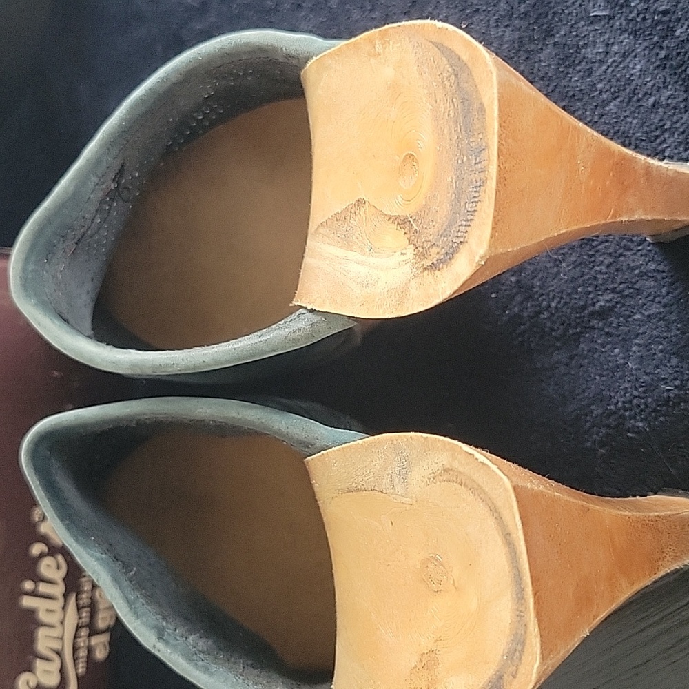 Candie's for el greco Clogs, Blue, 8, Vintage. - Picture 2 of 8